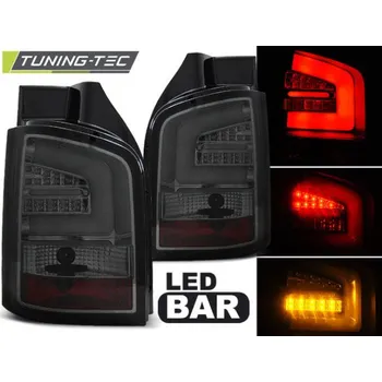 Osvětlení automobilu ZADNÍ SVĚTLA, LAMPY LED VOLKSWAGEN T5, 2010-2015, KOUŘOVÉ (LDVWA0)