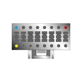 ISO konektor Kabel pro ALPINE 16-pin / ISO malý new (pc3-462)