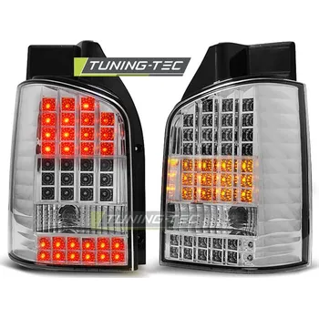 Zadní světlomet Zadní světla VW T5 03-09 zad.výklopné dveře - krystal/chrom LED (LDVW41)