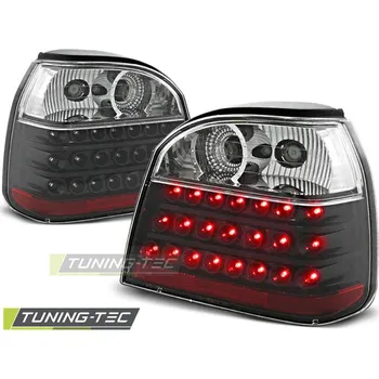 Zadní světlomet Zadní světla VW Golf III 92-98 - krystal/černé LED (LDVW11)