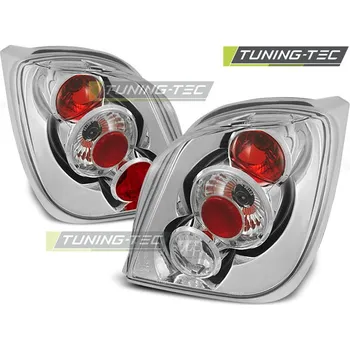 Zadní světlomet Zadní světla Ford Fiesta MK3 89-95, krystal/chrom (LTFO14)