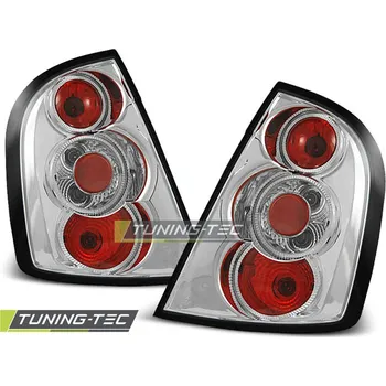 Zadní světlomet ZADNÍ SVĚTLA, LAMPY ŠKODA FABIA 1 HATCHBACK, 2000-2008, ČIRÉ, CHROM (LTSK09)