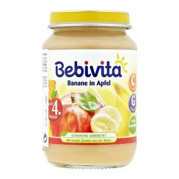 Recenze Bebivita Jablka s banánem 6 × 190 g