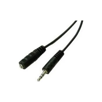 Audio kabel Propojovací kabel Jack 3,5mm samec/Jack 3,5mm samice 1,5m (pc7-203)