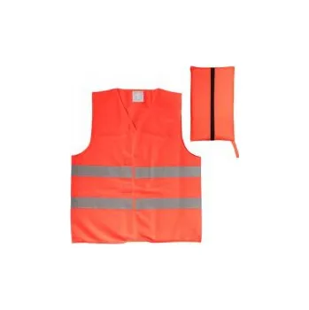 Pracovní oblečení Bezpečnostní vesta s reflexními pruhy oranžová