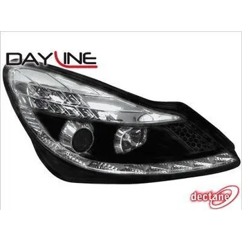 Přední světlomet OPEL CORSA D 06- Přední světla Dayline - Černé