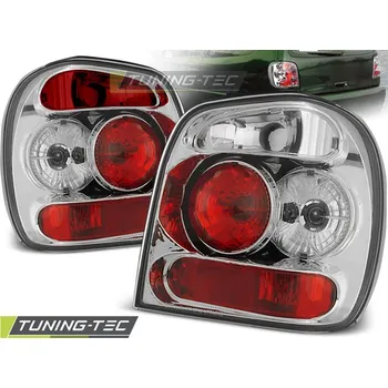 Osvětlení automobilu ZADNÍ SVĚTLA, LAMPY VOLKSWAGEN POLO 6N, 1994-1999, ČIRÉ, CHROM (LTVW06)