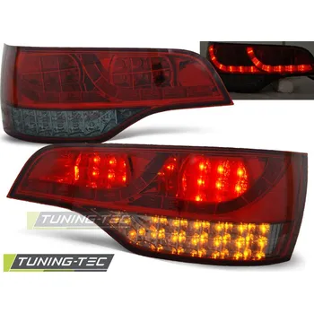 Zadní světlomet Zadní světla Audi Q7 05-09 - kouřové/červené LED (LDAU58)