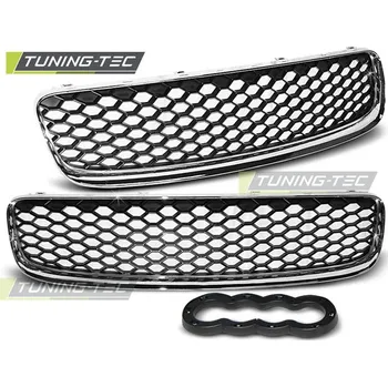 Tuning PŘEDNÍ MASKA BEZ ZNAKU RS-TYPE AUDI TT, 1999-2006, CHROM (GRAU34)