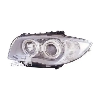 Přední světlomet Přední světla BMW E87. Provedení Chromové