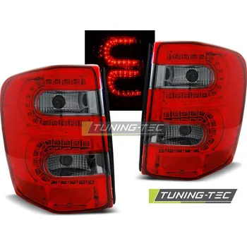 Zadní světlomet Zadní světla LED, Jeep Grand Cherokee, 1999-2005, červené, kouřové LDCH09 (LDCH09)