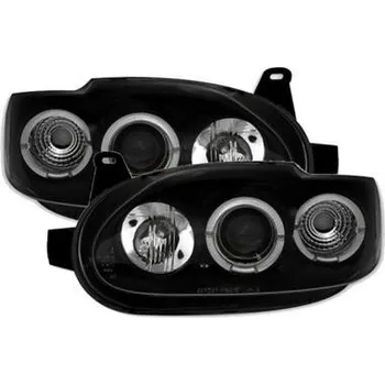 Přední světlomet Ford Escort 1995 přední světla provedení černá