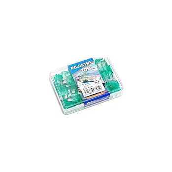 Autopojistky Pojistky nožové 30 Amp 100 ks