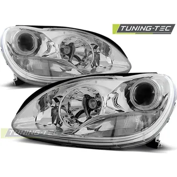 Přední světlomet Přední světla Mercedes Benz W220, S-classe 10.02-05.05 - chrom XENON (LPME35)