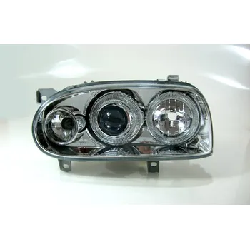 Přední světlomet Přední světla VW GOLF III. Provedení Chromové včetně blikače
