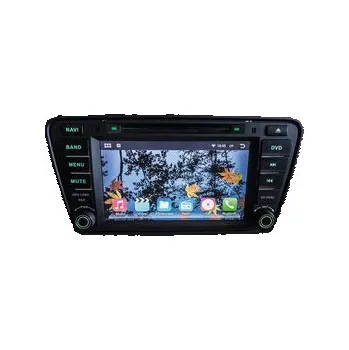 GPS navigace Autorádio pro Škoda Rapid 2012- s 9" LCD, Android, WI-FI, GPS, CarPlay, 4G, Bluetooth, 2x USB (80881A4)