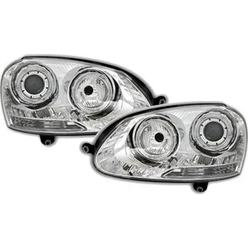 Přední světlomet Přední světla VW GOLF V. Provedení Chromové