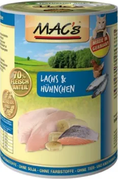 Krmivo pro kočku Mac's Cat konzerva losos/kuře