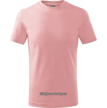 Chlapecké tričko dětské triko classic 160 růžové 10 let