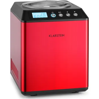Zmrzlinovač Klarstein TK49-Vanilla-Sky-R červený