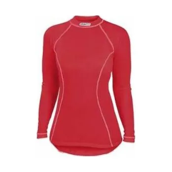 Dámské tričko CRAFT triko dlouhý rukáv Be Active 199895 Barva: 1430 (červená), Velikost: L triko