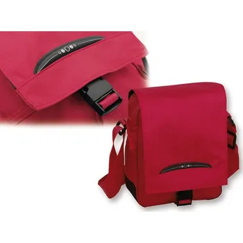 Nákupní taška malá taška přes rameno červená