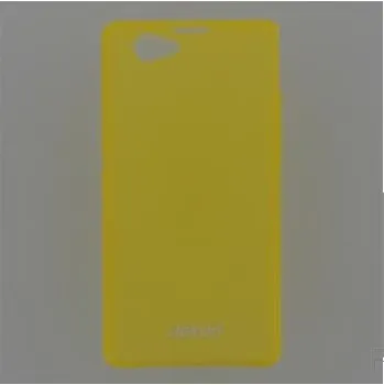Pouzdro na mobilní telefon Pouzdro JEKOD PP ultratenký 0,3 mm kryt Yellow pro Sony D5503 Xperia Z1 compact