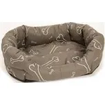 Samohýl Kost šedo/bílý pelech 8 hran