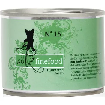 Krmivo pro kočku Catz Finefood konzerva kuřecí/bažantí maso 200 g