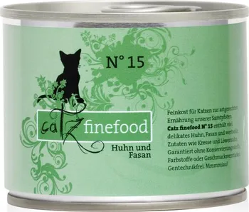 Krmivo pro kočku Catz Finefood konzerva kuřecí/bažantí maso 200 g