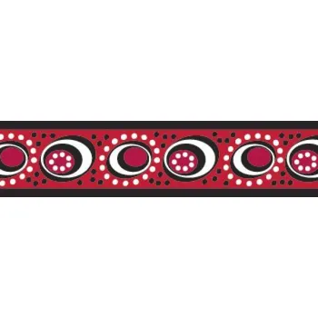 Obojek pro psa Red Dingo obojek 12 mm x 20-32 cm