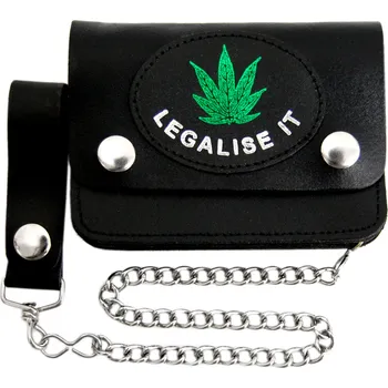 motorkářská peněženka Marihuana Legalise It