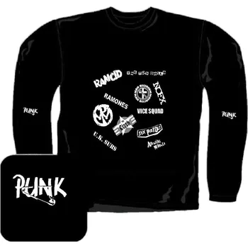 Pánské tričko triko s dlouhým rukávem punk - skupiny