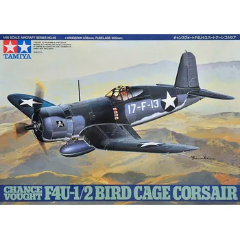 Plastikový model Tamiya F4U-1/2 Bird Cage Corsair 1:48