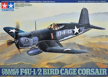 Plastikový model Tamiya F4U-1/2 Bird Cage Corsair 1:48