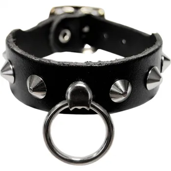 Náramek stahovák na zápěstí 1 řadé cvoky s poutkem