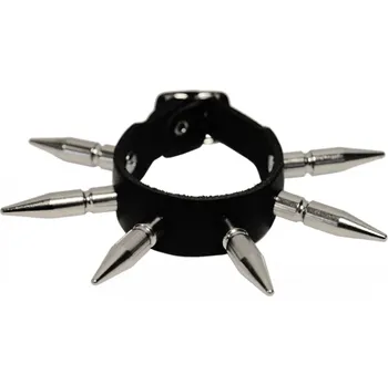 Náramek Stahovák na zápěstí s ostny 1 řadý, délka 3,5 cm