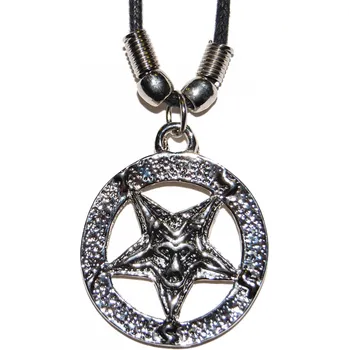 Přívěsek přívěsek na krk Baphomet 3,7 cm