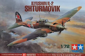 Plastikový model Tamiya Ilyushin IL-2 Shturmovik 1:72