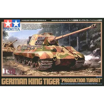 Plastikový model Tamiya King Tiger Production Turret 1:48