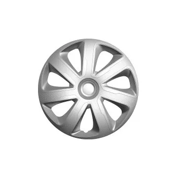 Poklice na kolo Poklice na kola 15" model Livorno (barva stříbrná carbon-look) - 4 kusy SLEVA 10%