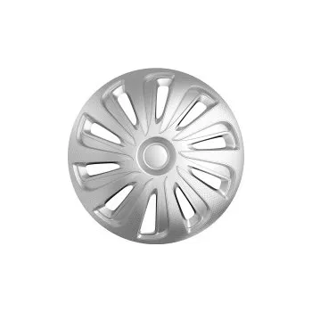 Poklice na kolo Poklice na kola 15" model Caliber (barva stříbrná carbon-look) - 4 kusy SLEVA 10%