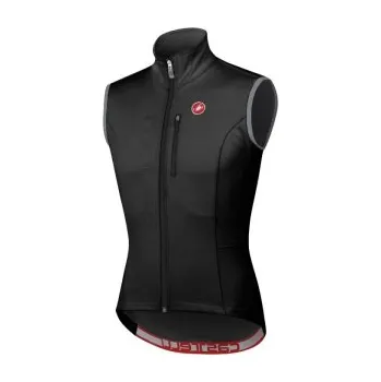 Cyklistická bunda Castelli Isterico vesta černá