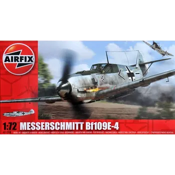 Plastikový model Airfix Messerschmitt Bf109E-4 1:72