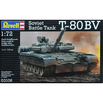 Plastikový model Revell Tank T-80 BV 1:72