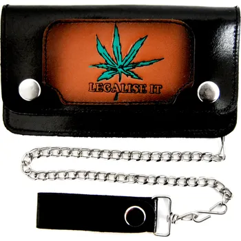 Peněženka motorkářská peněženka Legalize it