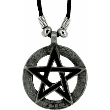 Přívěsek přívěsek na krk pentagram 3 VII