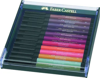 Faber-Castell Pitt Artist Pen Brush podzimní barvy 12 ks