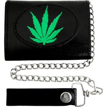 motorkářská peněženka Marihuana III
