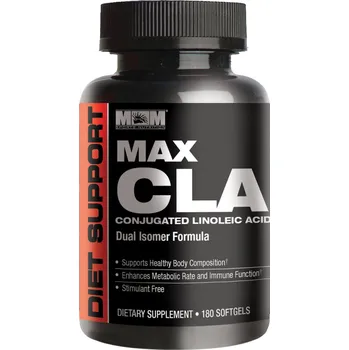 Recenze Max Muscle Max CLA 180 kapslí Spalovač tuku Recenze Max Muscle Max CLA 180 kapslí